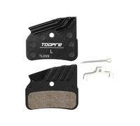Violiica 4-Piston Disc Brake Pads with Alloy Back Plate and Cooling Fins for N03A, N04C, D02S, D03S, BR-M9120, BR-M8120, BR-M7120