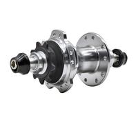 Violiica 412 Folding For Bike Rear Hub 20H 4 Bearings O.L.D 85mm with 9T Steel Flywheel, for V Brake/C Brake, 10mm Axle