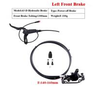 Violiica A5-D Power Off Electric Scooter Brake Caliper Set with Hydraulic Disc Brakes, for Kugoo G-Booster ES3, Dualtron Ultra, Minimotors Mantis 10, 160mm Rotor Standard