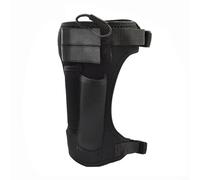 Violiica Adjustable Diving Leg Sheath with D-Ring 3.5mm Neoprene Tool Pocket for Scuba Snorkeling Gear Black(Black)