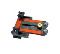 Violiica Adjustable Dual-Scale Table Saw Cutting Guide for Precision Woodworking with Slide Mechanism, Red and Black