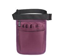 Violiica Adjustable Utility Belt with 8 Pockets, Waist Bag for Nursing, Healthcare, Made of for Lasting Oxford Cloth, Black