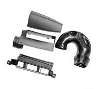 Violiica Air Intake Duct System for CC, for TIGUAN, for SHARAN, for PASSAT B6, for 19TDI & 20TFSI Engines, OEM 3C0805971A, Black