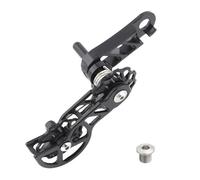 Violiica Alloy 6061 Cnc Hollowedout Chain Guide With 11T Metal Guide Wheels For Mountain And Folding Bikes Antidrop Design Waterproof And Wearresistant