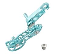 Violiica Alloy Cnc Hollowedout Chain Guide With 11T Metal Guide Wheel For Mountain For Bike And Folding For Bike Antidrop Design Black
