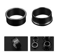 Violiica Aluminum Alloy Bottom Bracket Adapter Spacer for SRAM GXP 24 to 22mm - Black, 3g/5g