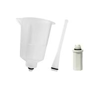Violiica Bicycle Disc Brake Oil Funnel Tool Kit for Mountain and M5 Bikes, Plastic Oiling Replenishing Funnel with Compact Portable Design, 8 x 5 x 5 cm, White