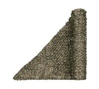 Violiica Camouflage Net with Dead Leaves Bark Pattern, 1.5m Wide, Waterproof & Tear-Resistant for Hunting, Fishing, Garden Shade and Outdoor Concealment, Green