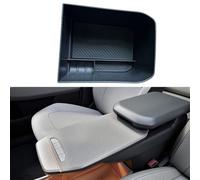 Violiica Car Internal Organizer Tray, for Kia, EV4, 2025+, Center Console Armrest Storage Box, ABS Black(Rear)