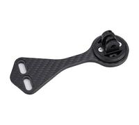 Violiica Carbon Fiber for Bike Computer Mount for Cateye for Blackbird, Handlebar Camera Light Holder Bracket F12 for F for MOST, 25mm Lamp Support