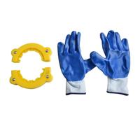 Violiica Drill Bit Sharpening Jig for Bench Grinder, 3-12mm Drill Bit Sharpener Tool with 2 Pcs Grinding Fixture, Yellow Plastic Sharpening Guide for Woodworking and Metalworking