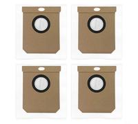 Violiica Dust Collection Bags For Conga 7690 Immortal Max Home M Robotic Vacuum Auto Empty Base Station Non-Woven Material(4 PACK)