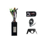 Violiica E-bike S800 Instrument Panel & Power Throttle Kit, 17A/26A/30A Tri-Mode Sine Wave Controller for 24V/36V/48V Systems, For 250W-1000W Motors, Black or White