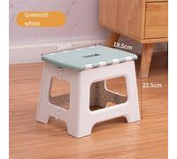 Violiica Folding Step Stool, Portable and Foldable Plastic Stool with Non-Slip Feet for Kitchen, Bathroom, Office, Garden, Camping, Fishing, Brown