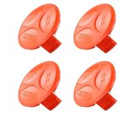 Violiica For Black & Decker Trimmer Spool Cap Replacement Part Compatible with STC1820PC STC1840 ST5530 STC1815 String Trimmer Models,4 Pack