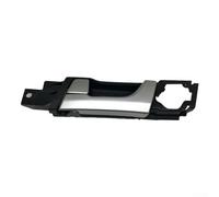 Violiica Front Left Inner for Door Handle Captiva 2006-2012, ABS Material, BlackSilver, for OEM 95919438