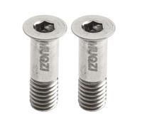 Violiica Grade 5 Titanium Rear Deraillr Wheel Pulley Bolts For Sram Deraillrs 2Pack 16.7X5Mm Lightweight And Corrosion Resistant