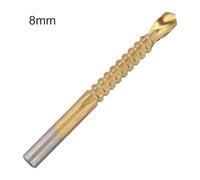 Violiica HSS Coated Drill Bits Set for Wood, Metal and Plastic, 6-Piece (3mm, 4mm, 5mm, 6mm, 6.5mm, 8mm)