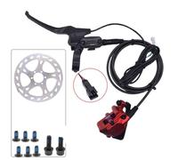Violiica Hydraulic Disc Brake Set For Ebike With Dual Piston Calipers And 160Mm Rotors Front And Rear Brake Kit For Electric Bicycles And Kick Scooters