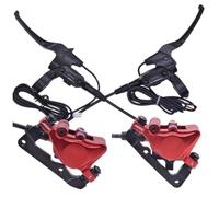 Violiica Hydraulic Disc Brake Set With Dual Piston Calipers And 160Mm Rotors For Ebike And Electric Scooter Front And Rear Brake Kit