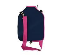 Violiica Pickleball Paddle Cover with Strap, 9.4 x 12.2 Inch Neoprene Storage Bag for Franklin and Selkirk Paddles, Dark Blue