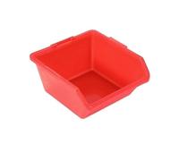 Violiica Plastic Storage Parts Box with Shelf and Screw Sorting Compartments for Workshop Tools and Hardware Components, Blue