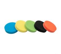 Violiica Polishing Pad Kit, 5 Inch, Sponge Buffing Pads, Scratch Remover Pads, for Car Glass Metal Furniture Polisher 125mm 5 Pack(125mm)