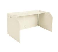 Violiica Portable Foldable Windshield for Camping Stove, 3-Sided Windproof Design, Adjustable Fit for Box/Gas Stoves, Heat-Resistant Iron, 25 x 24.6 cm, Includes Carry Bag, Green