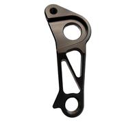 Violiica Rear Derailleur Hanger for Allez E5 Disc Bike, Thru Axle Compatible, CNC Aluminium Alloy, 76x32x15mm, Black