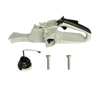 Violiica Rear Handle Fuel Tank Kit for MS291 MS271 MS261 Chainsaws, Leak-Proof Cap with Filter and Hose, Replacement Parts(Set 2)