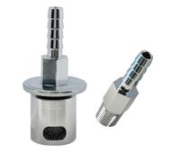 Violiica Remote Mount Vent Valve for Fuel Tanks, Metal Construction with 5/16" Hose Barb for Simple Installation