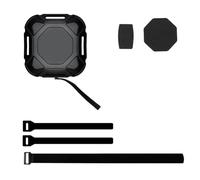 Violiica Retractable Bike Tow Rope for Parent and Kid - 250 cm Extension, 100 kg Max Traction Weight, Zinc Alloy Buckle, 3-Position Installation