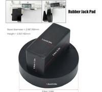 Violiica Rubber Jack Pad Lift Adapter For A/B/C/E/G/Gl/Gla/Glc/Gle/Gls/M/R/S/Cla/Clk/Cls/Sl/Slk Class 68Mm X 42Mm Black