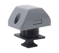 Violiica RV Push Cabinet Lock Set, Nylon and Stainless Steel Button Catch Lock for Motorhome, Camper Van, Yacht, and Home Cabinet, Gray