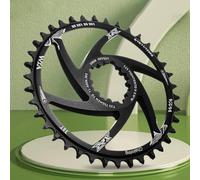 Violiica Single Speed Chainring For Gxp Direct Mount 6Mm Offset Cnc Aluminum Alloy 30T 32T 34T 36T 38T 40T Teeth 127Mm 135Mm 144Mm 152Mm 161Mm 175Mm Diameter For Bicycle Crankset