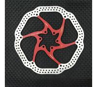 Violiica Stainless Steel Disc Brake Rotors for Bicycle - 160/180mm, 6-Hole Mount, 44mm Center, for Rotor