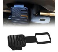 Violiica Trailer Hitch Cover For 2" Receivers American Flag Design Ford F150 For Toyota Tacoma For Jeep Gladiator Ram 1500 For Toyota 4Runner Dust and Water Protection