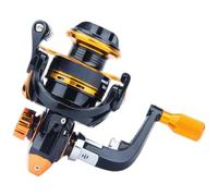 Violiica Ultra Light Casting Fishing Reel 500 Series, Metal Spool, Mini Size, 5.2:1 Gear Ratio, 6kg Drag, for 0.20mm/170m Line, in Orange, Black, Blue or White