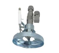 Violiica Waste Oil Burner Siphon Nozzle with 0.8mm-2.0mm Tips for Boiler Combustion and Industrial Heating, Metal Atomizing Spray Set