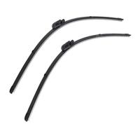 Violiica Windshield Wiper Set for Bentley for GT GTC Flying Spur 2004-2018 Left Hand Drive for OEM 3W1955425D 3W1955425A 3W1955425B 3W1955425C 2 Pack Black Plastic Direct