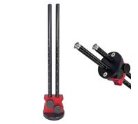 Violiica Woodworking Double Head Wheel Marking Gauge Scriber Ruler with Metric and Imperial Scales for Precision Line Drawing