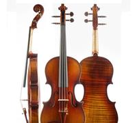 Violin 1/2 4/4 Violin Professional Grade Handmade Imported European Violin (Color : 4/4)
