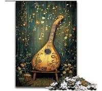 Violin 1000 Pieces Jigsaw Puzzle for Adults& Teens, Pattern Assembly Deal As Gifts for The Whole Family Suitable for And 14 (26x38cm)