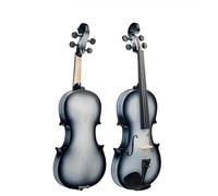 Violin 3/4 Violin SET Acoustic Violino With Brazilwood Bow Case ForPractice Learner Basswood White-BK