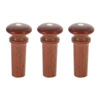 Violin 4/3 Date Part 3pcs Tailpiece Wood Replacement Peg 4/4 | Classic Elegant Finish, High Sensitivity Response, Repair and Replacement Use