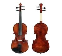 Violin 4/4 1/4 1/8 Acoustic Violino Spruce Violin With Case Bow Strings Shoulder Rest Tuner Cloth (Color : 4-4 Set 1)