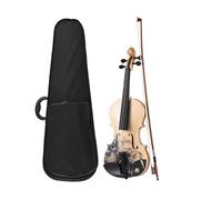 Violin 4/4 Acoustic Violin Basswood Topboard Side Back Board Maple Scroll With Carry Case Bow 1/2 Violin For Beginner (Color : 1/2)