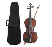Violin 4/4 Acoustic Violin Maple Body Full Size Violin Fiddle With Case Bow Strings Shoulder Rest Tuner Cloth Accessories (Color : Set1)