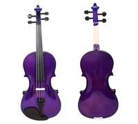 Violin 4/4 Acoustic Violin Solid Wood Musical Instrument With Case Bow Accessories