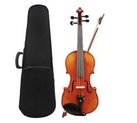 Violin 4/4 Acoustic Violin Spruce Panel Violin High-Grade Natural Violin With Case Bow Strings Shoulder Rest Tuner (Color : Set1)